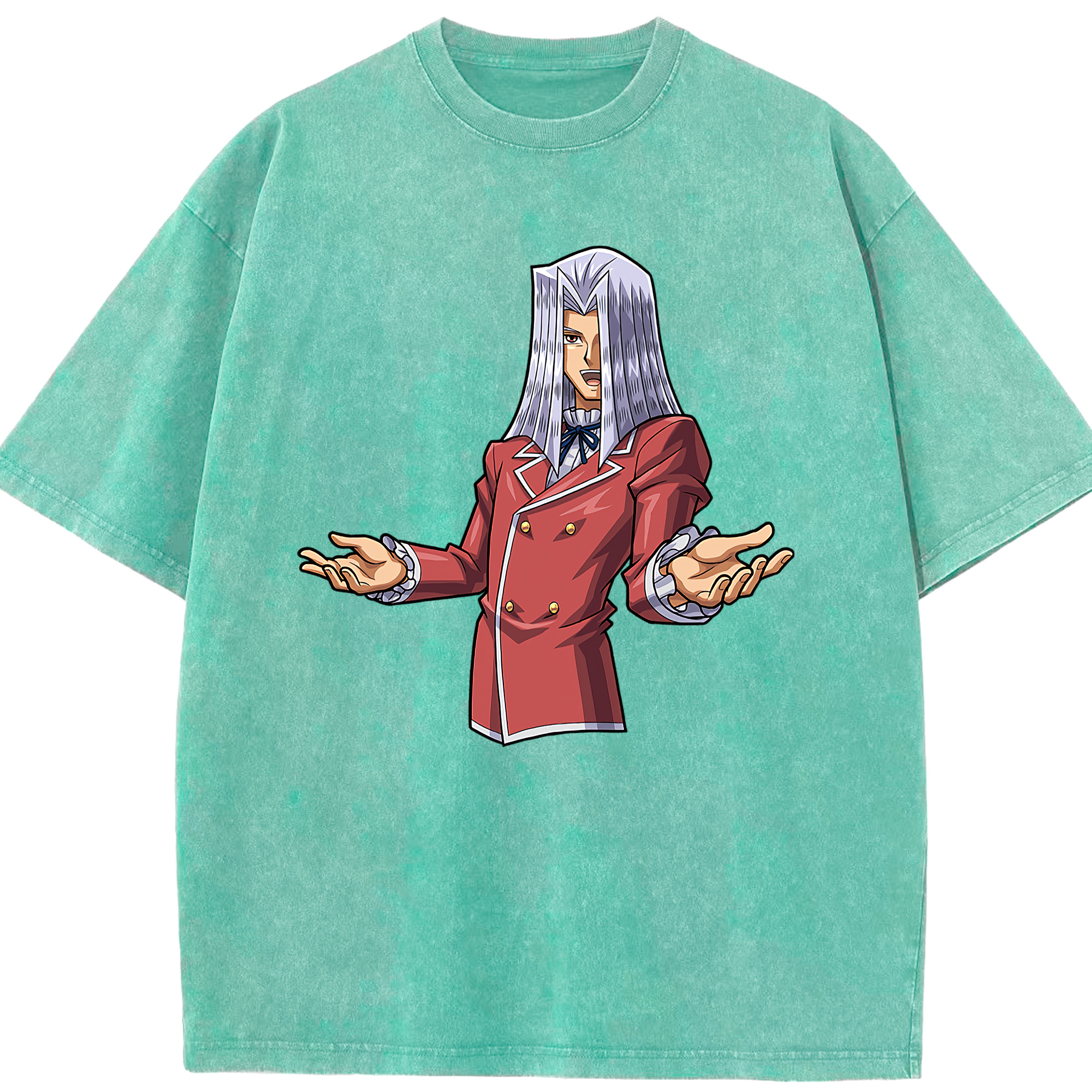 （画像用） 遊☆戯☆王 Yu-Gi-Oh! 綿100% ヴィンテージ風 半袖Tシャツ（フロントプリント）